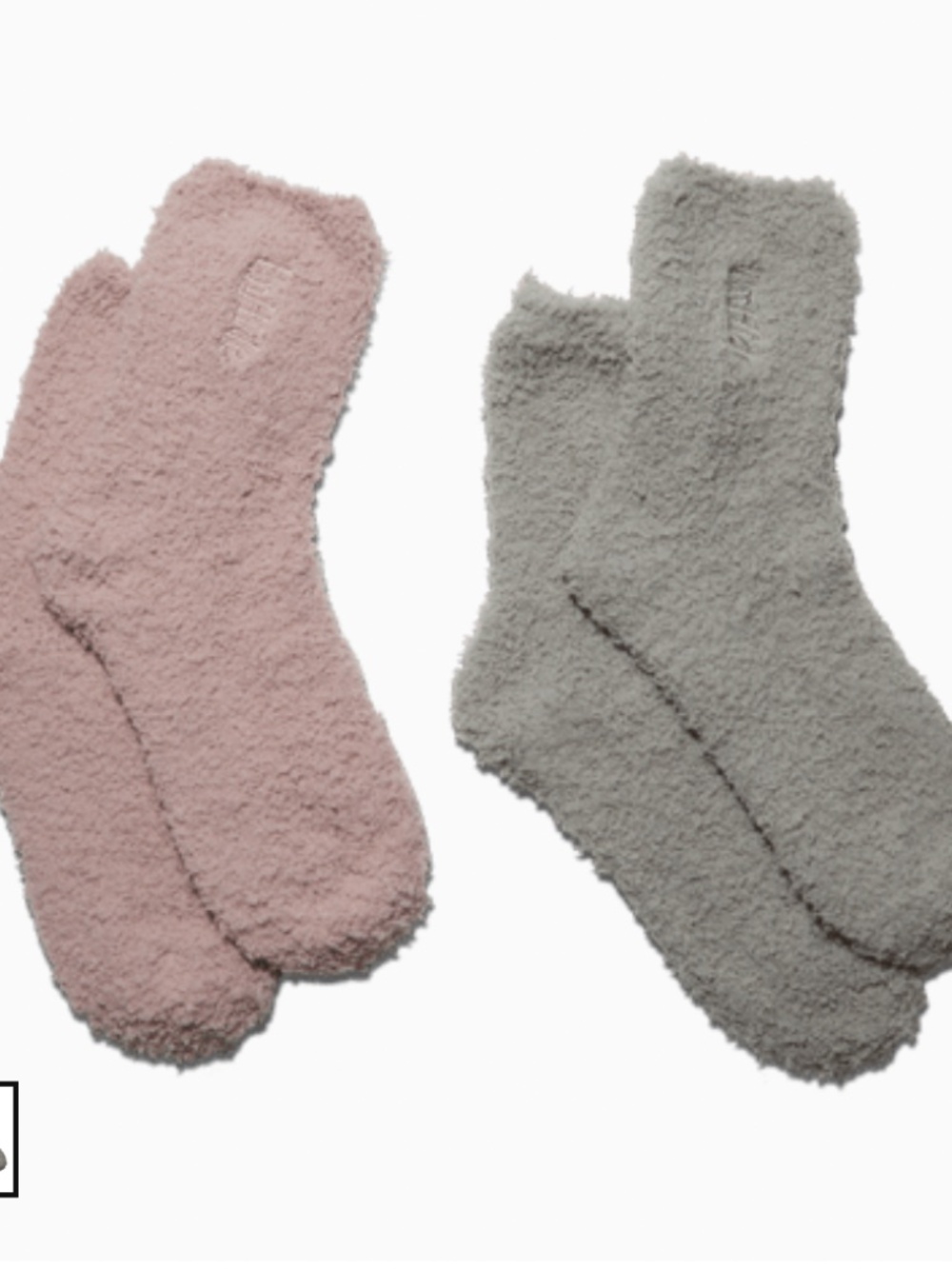 NEW UnHide Softie Sock 2x pack - Gray/Pink